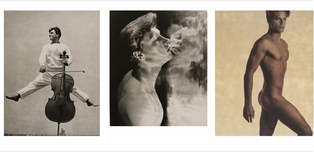 SELECTION OF THREE BLACK-AND-WHITE WORKS ON PAPER. (1 of 14)