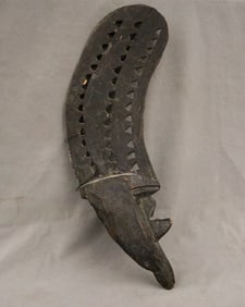 CONGOLESE LWALWA MFONDO HUNTING MASK. - Height: approx 27 inches.