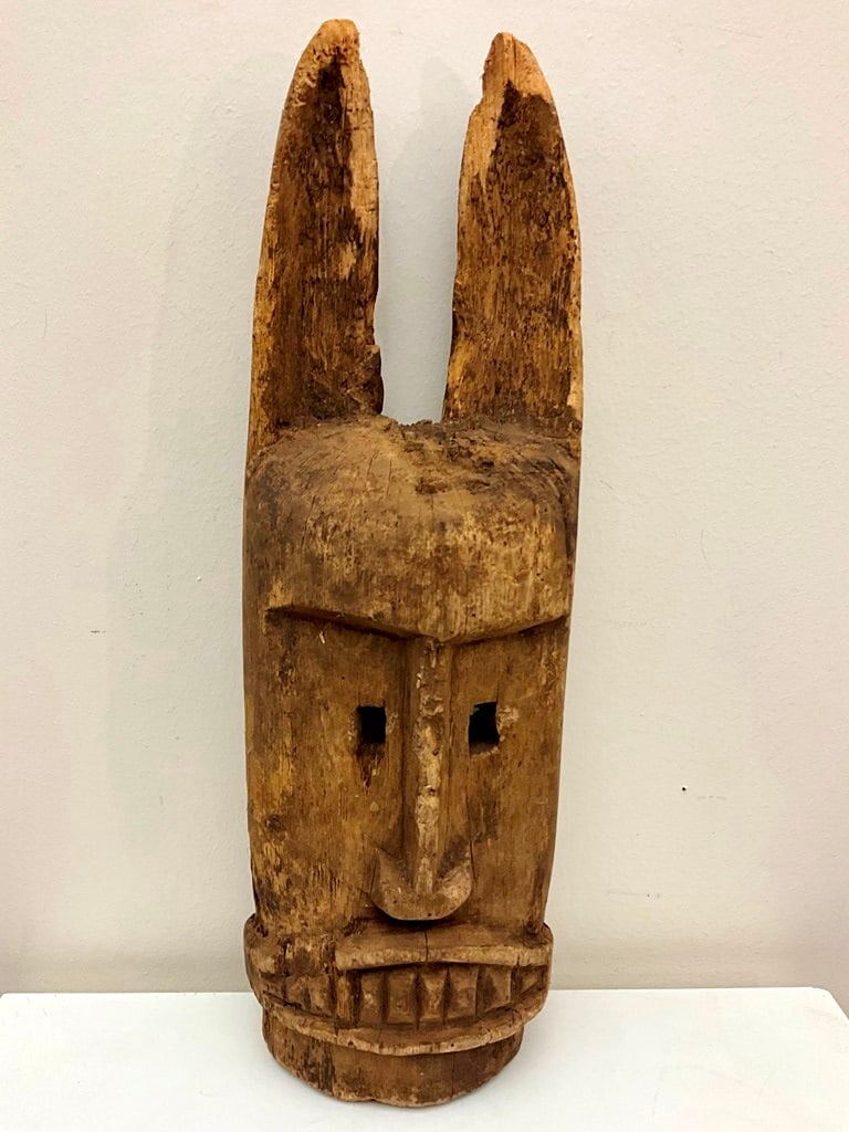 MALIAN DOGON WALU ANTELOPE MASK, - Height:. (1 of 13)