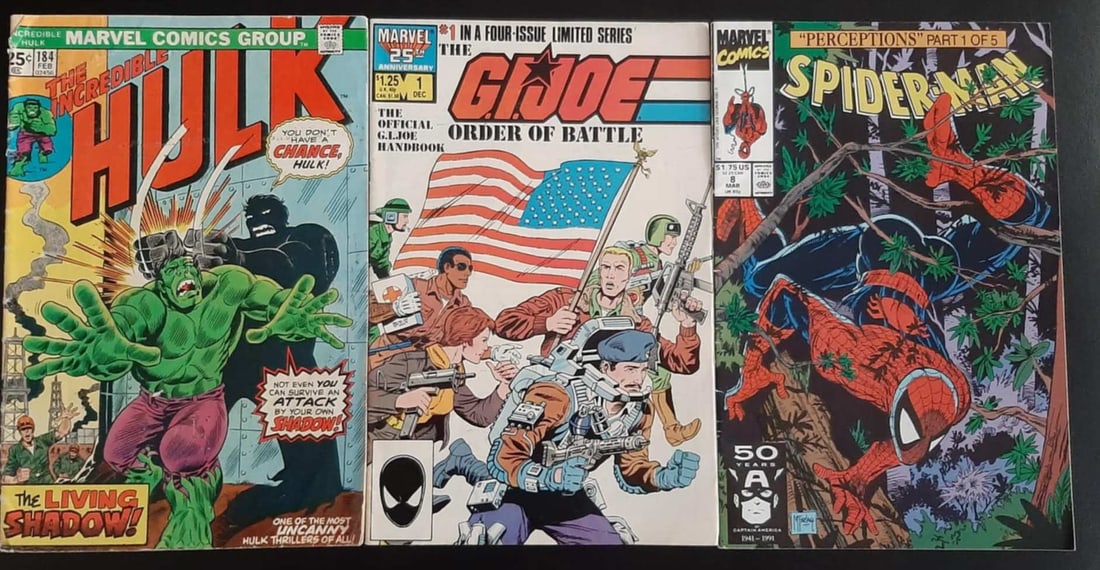 COLLECTION APP. 180 DC/MARVEL COMIC BOOKS. App. 140 Marvel comic books and app. 40 DC comic books (1 of 20)