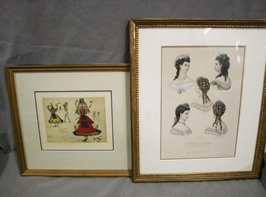 SALVADOR DALI (Spanish,1904 - 1989). Noche de San Juan, 1979, Two works: (1) Pencil titled and plate