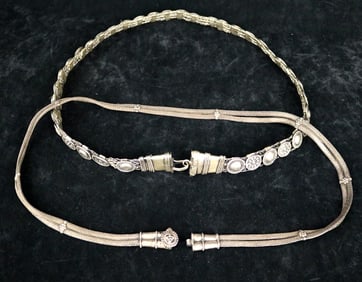 CENTRAL ASIAN TRIBAL BELTS,