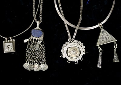 CENTRAL ASIAN TRIBAL JEWELRY,