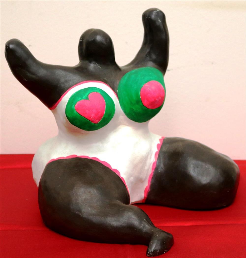 NIKI DE SAINT PHALLE (French, 1930 - 2002). La Baigneuse ou Nana de Berlin (1 of 20)