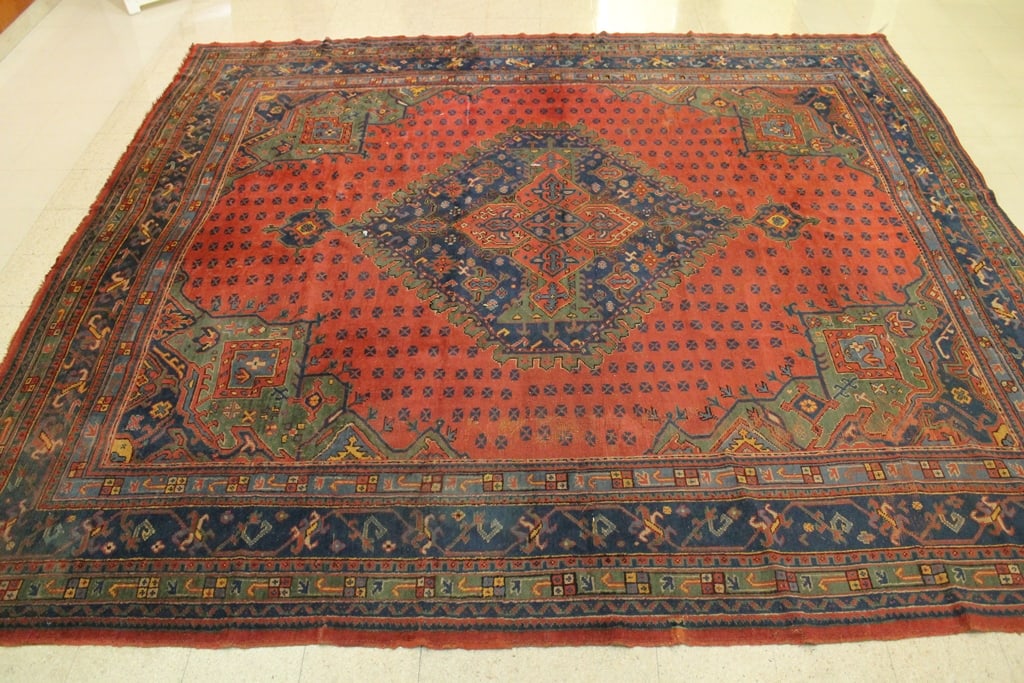 TURKISH SPARTA RUG, - App. 11 ft. 5 in. x 12 ft. 8 in.: TURKISH SPARTA RUG. - App. 11 ft. 5 in. x 12 ft. 8 in.