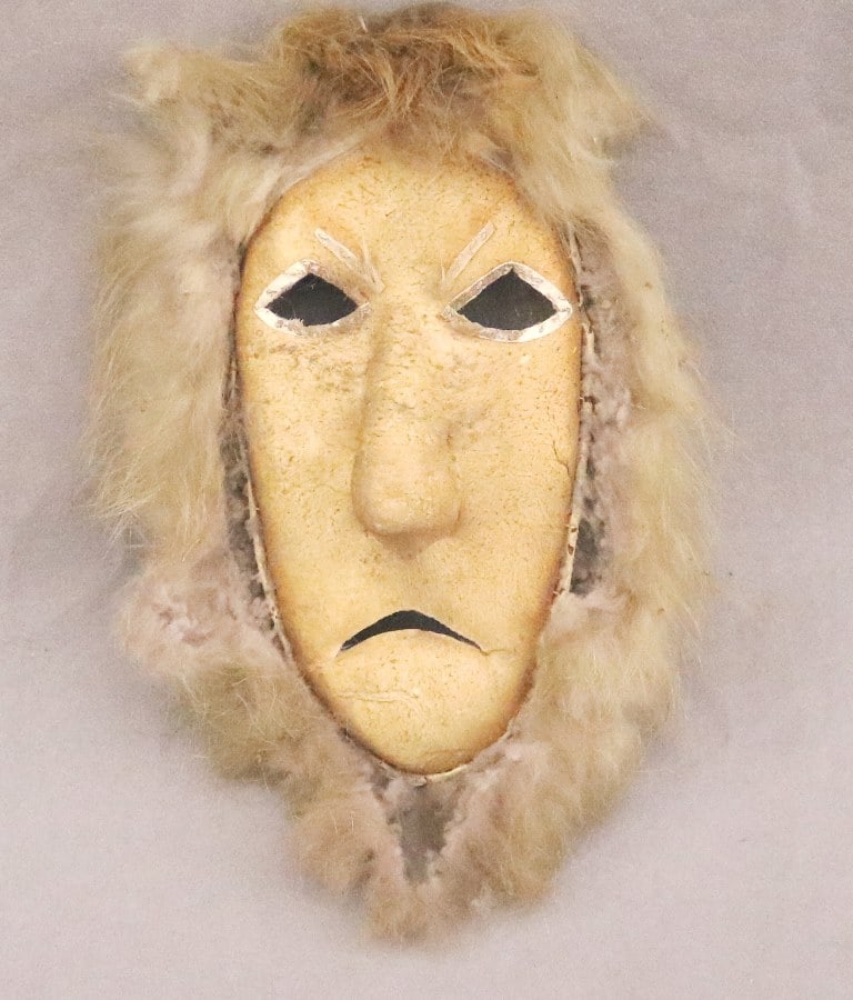 ARCTIC OR SUBARCTIC REGION YUP'IK OR INUIT (ESKIMO) MASK, (1 of 16)