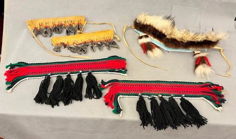 THREE ASSORTED NATIVE AMERICAN DANCE REGALIA,