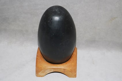 SHIVA LINGA STONE, - Wt. app. 7.8 lb. H: app 8 in.