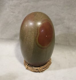 SHIVA LINGA STONE, - Wt. app. 32.8 lbs. H: app. 12 in.