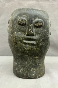 CENTRAL AFRICAN UGANDAN CONTEMPORARY ARTIST, - Height: 9.25 inches.