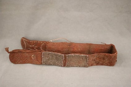 NAMIBIAN HIMBA PEOPLE BELT. - Length: 37 inches.