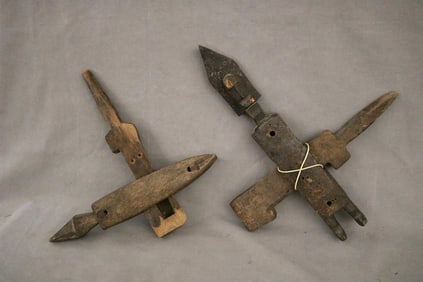 MALIAN DOGON DOOR TA KOGURU LOCKS. - Length: up to 21 inches.