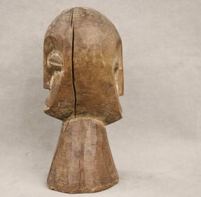 MALIAN BAMBARA JANUS ALTAR STATUE. - Height: 8 inches.