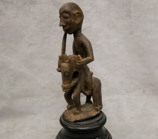 MALIAN BAMANA JO SOCIETY SCULPTURE, - Height:.