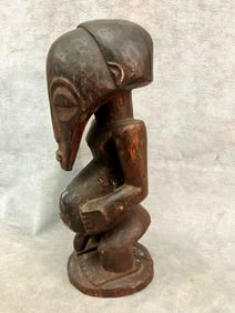 CONGOLESE SONGYE NKISHI FIGURE. - Height: 22 inches.