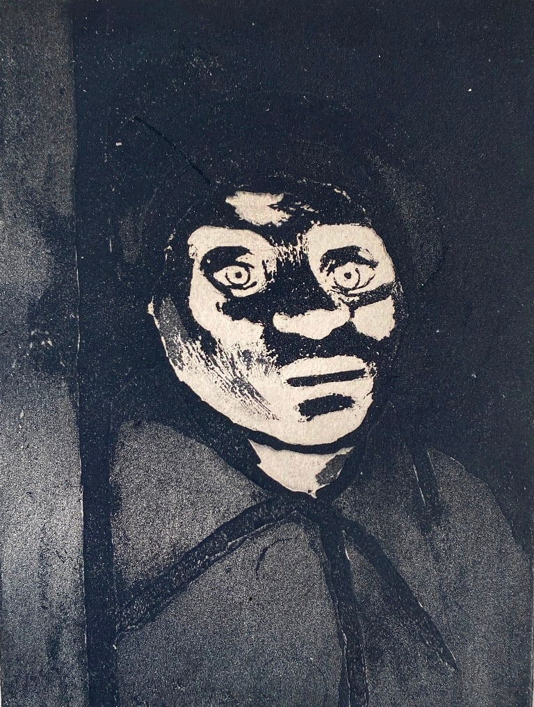 MARIO AVATI (Italian / French, 1921 - 2009). L' Emigrant (The Emigrant), 1948, Limited edition (1 of 19)