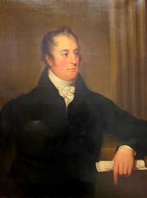 ATTRIBUTED TO THOMAS ROMNEY ROBINSON (British / Irish, circa 1756 – 1810). Portrait of Captain