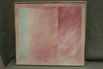 CONTEMPORARY SCHOOL . Acrylic on canvas.