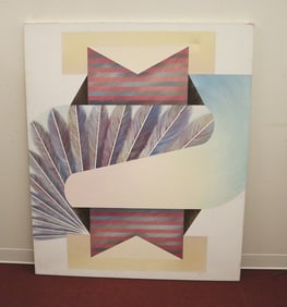 NEENA F. BIRCH. (American, 1942-2012; active Alaska and Maryland). Acrylic on canvas .