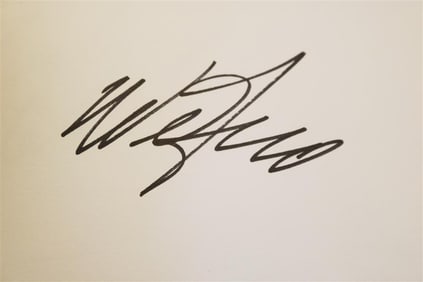 BOUND BOOK OF 109 CELEBRITY AND NOTABLE AUTHOGRAPHS INCLUDING ACTORS , MUSICIANS, JOURNALISTS,