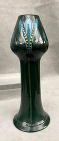 ROSEVILLE POTTERY "CROCUS" ART POTTERY BUD VASE ATTRIBUTED TO FREDERICK HURTEN RHEAD,