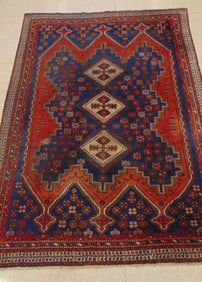 PERSIAN KAZAK RUG, - App. 5 ft. 4 in. x 7 ft. 3 in.