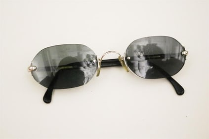 PAIR GENTLEMAN'S MONTBLANC "MEISTERSTUCK" SUN GLASSES.