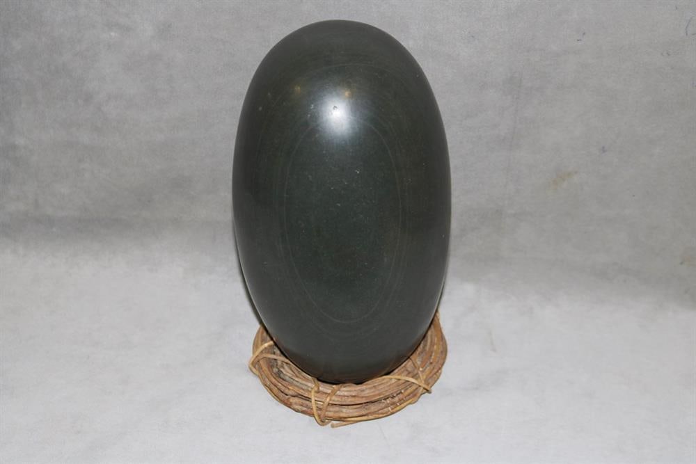 SHIVA LINGA STONE, - Wt. 25.4 lb. H: 12 in. (1 of 4)