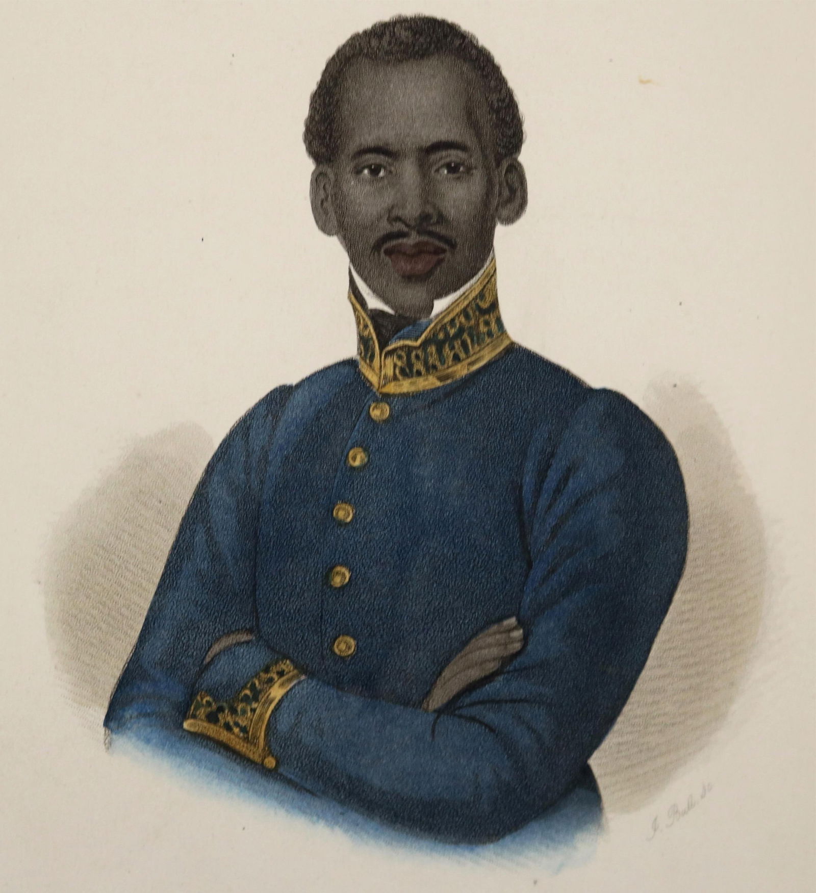 JAN TZATZOE Kafir of Amakosah Tribe South Africa Sheet: 9 x 9.5 inches; image: 5.5 x 4.5 inches (1 of 14)