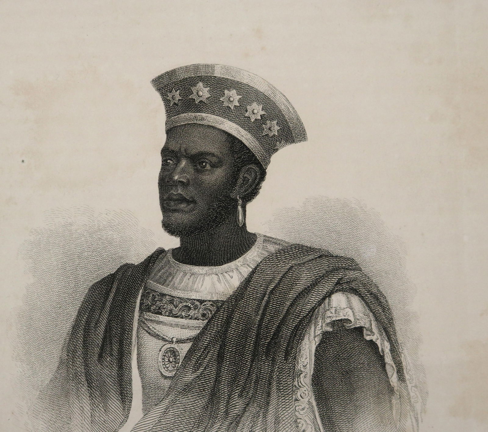 Ira Aldridge as Othello, 19th century Sheet: 10.5 x 8 inches; image: 7 x 5 inches (1 of 8)