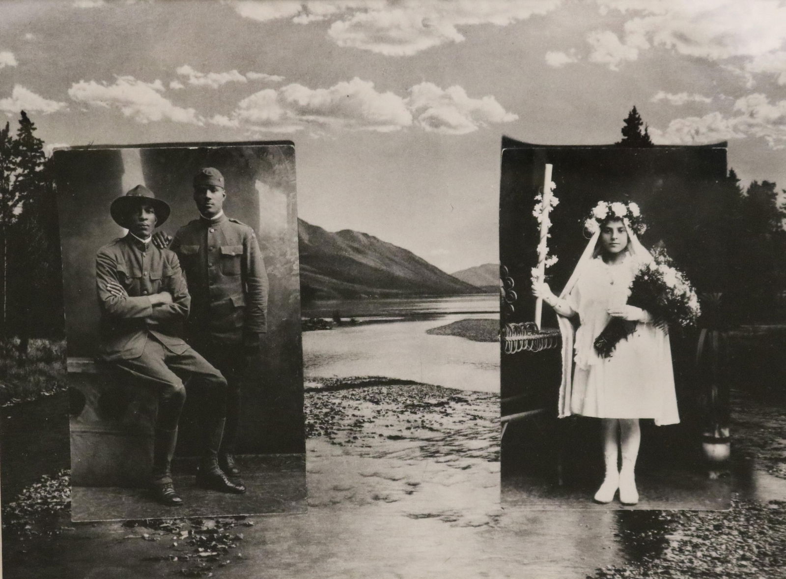 Linda Connor, American Born 1944, Confirmation, Chicago, circa 1968, Sight (as matted) 4.5 x 6: LINDA CONNORAmerican, Born 1944Confirmation, Chicago, circa 1968Black and white photograph. Framed. Not examined out of frame.Sight (as matted) 4.5 x 6 inches; frame: 14 x 11 inches ARTIST PROF