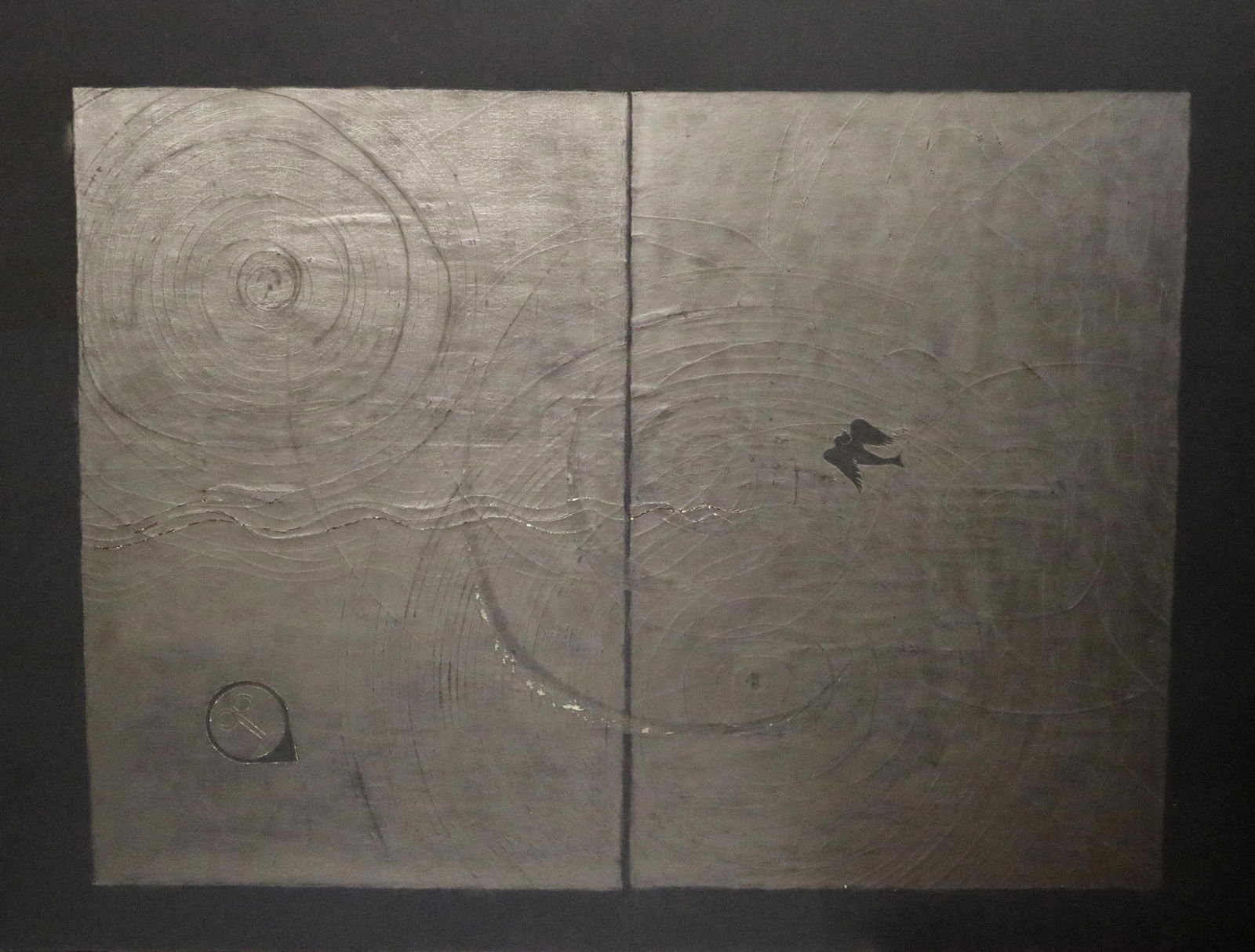 American School , 20th Century, Soul Song, 1981, Mixed media on canvas (1 of 17)