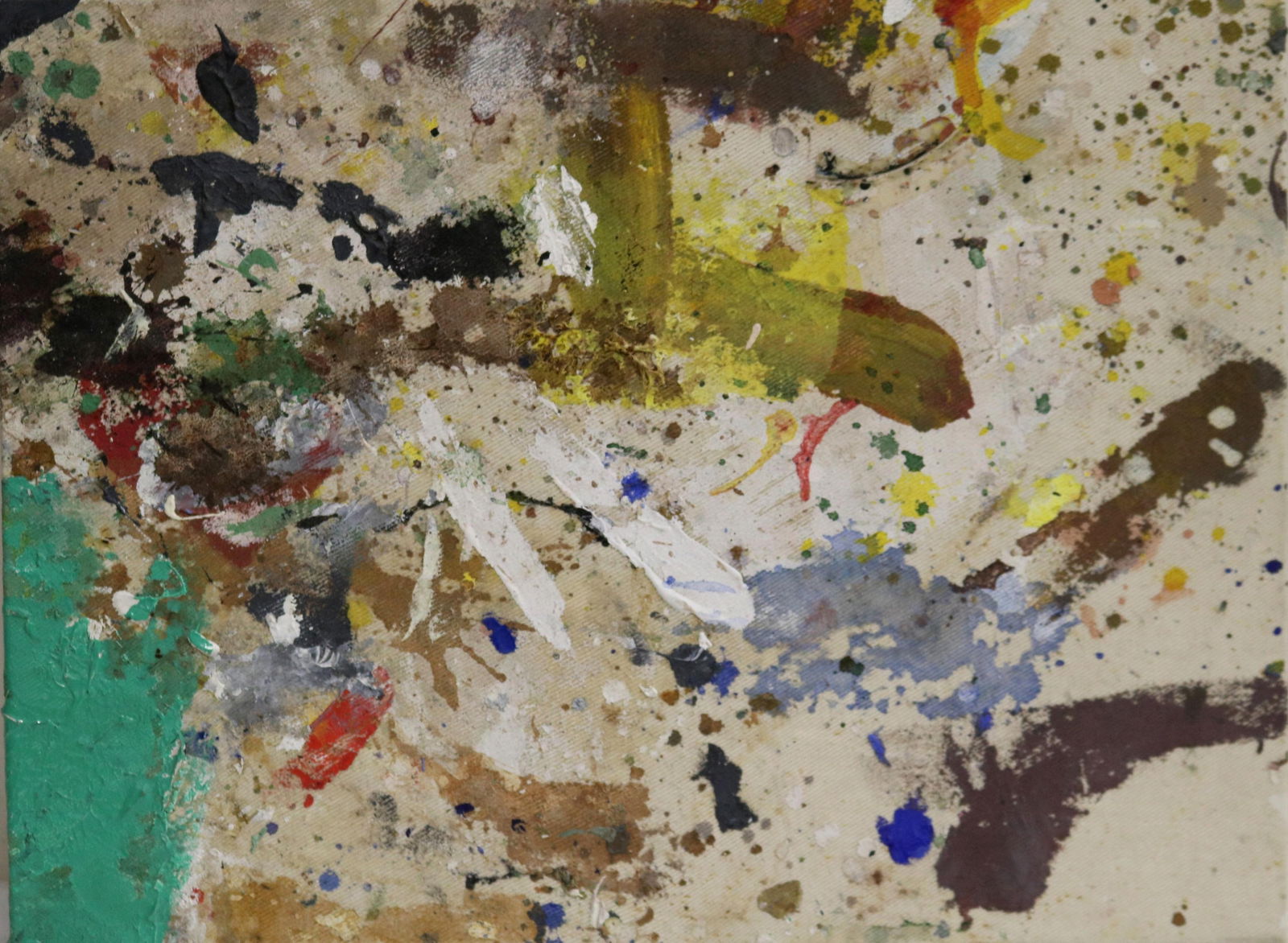 James Watson Twitty, American 1911-1994, Dropcloth, circa 1975, 12 x 16 inches (1 of 7)