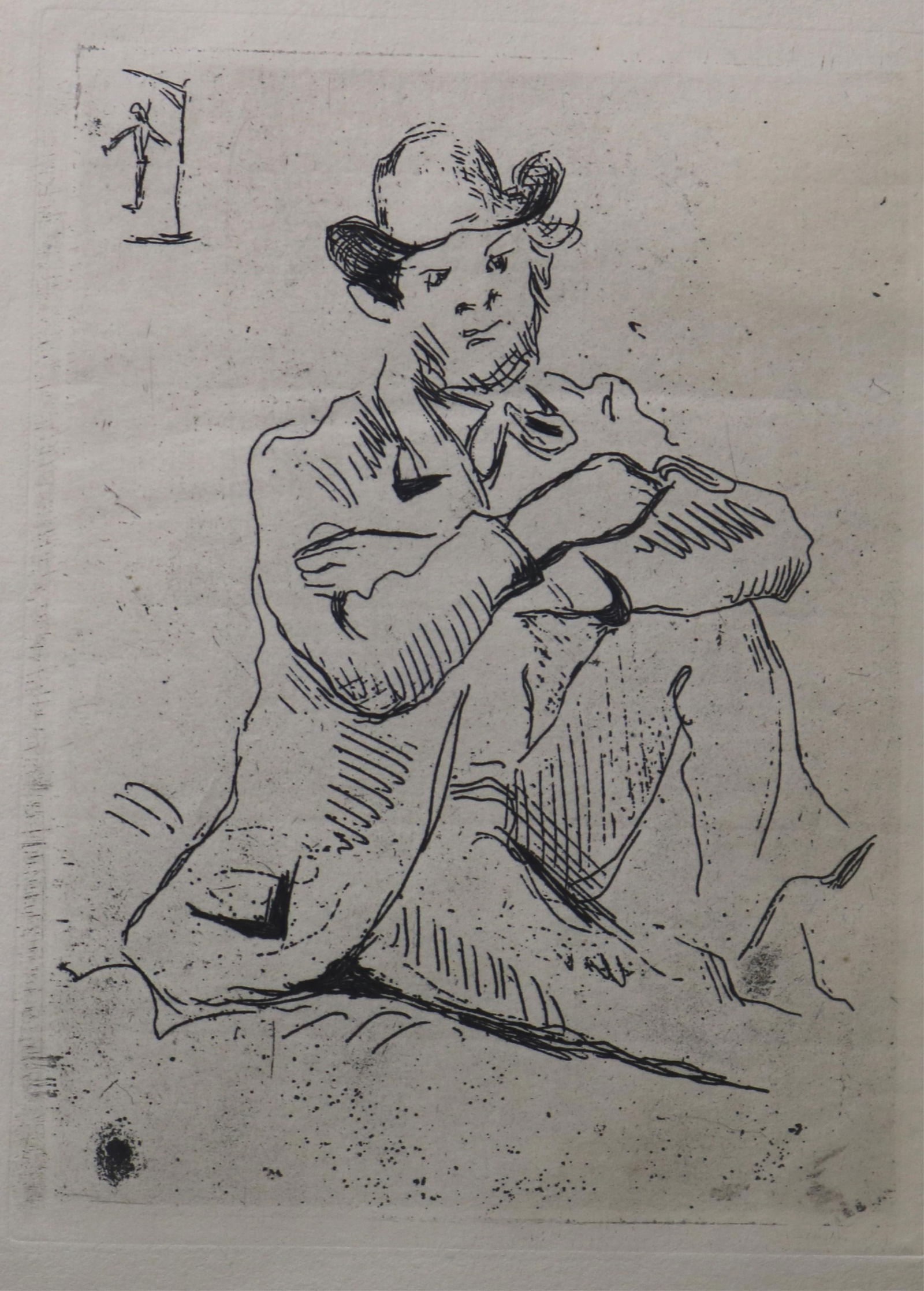 Paul Cezanne, French 1839-1906, Portrait of Guillaumin with the Hanged Man (also known as Guillaumin (1 of 15)