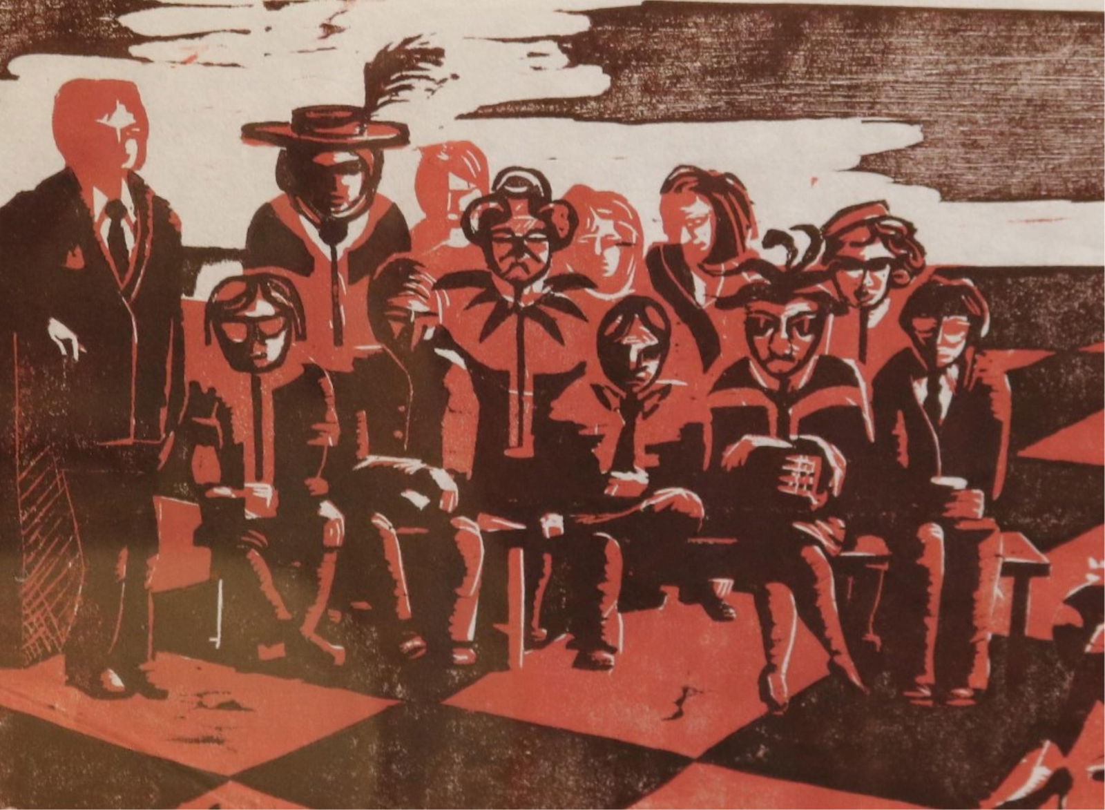 Judith Ann Friedlander Bell, American 20th century, A Guy of your Peers, 1989 (1 of 10)