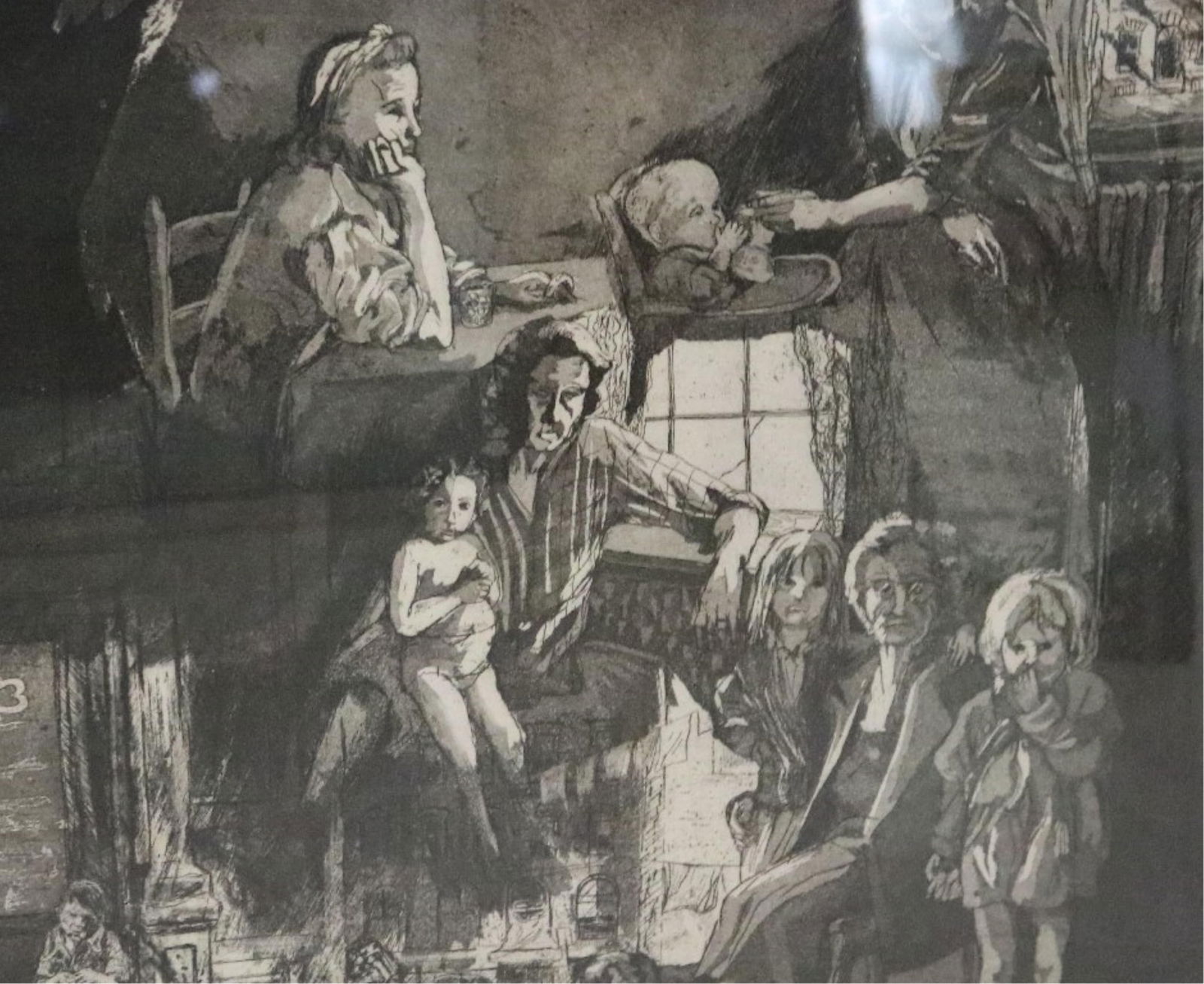 Caroline M. Thorington, American born 1943, Home of the Brave, 1969 (1 of 15)