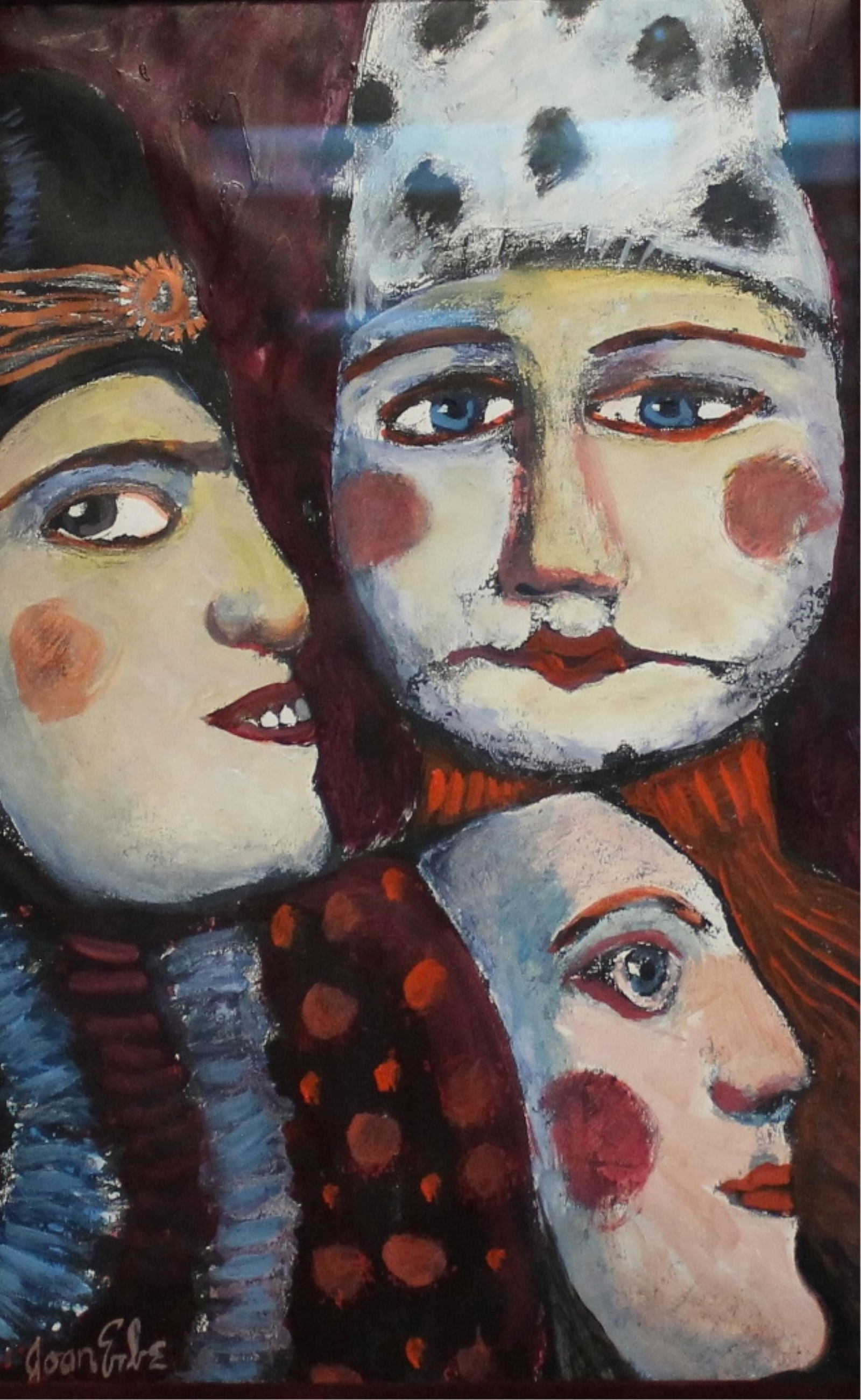 Joan Erbe, American 1926–2014, Backstage at the Masquerade, Mixed media. (1 of 11)