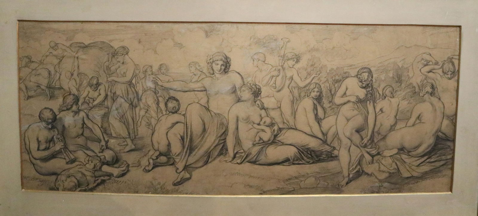 Continental School , 19th century (or earlier), A Pastoral Allegory of Abundance, Pencil on paper (1 of 20)