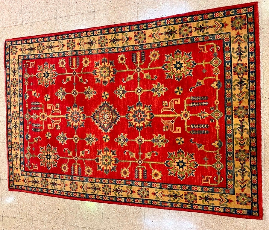 KAZAK RUG.: KAZAK RUG. - App. 4 ft. x 6 ft.