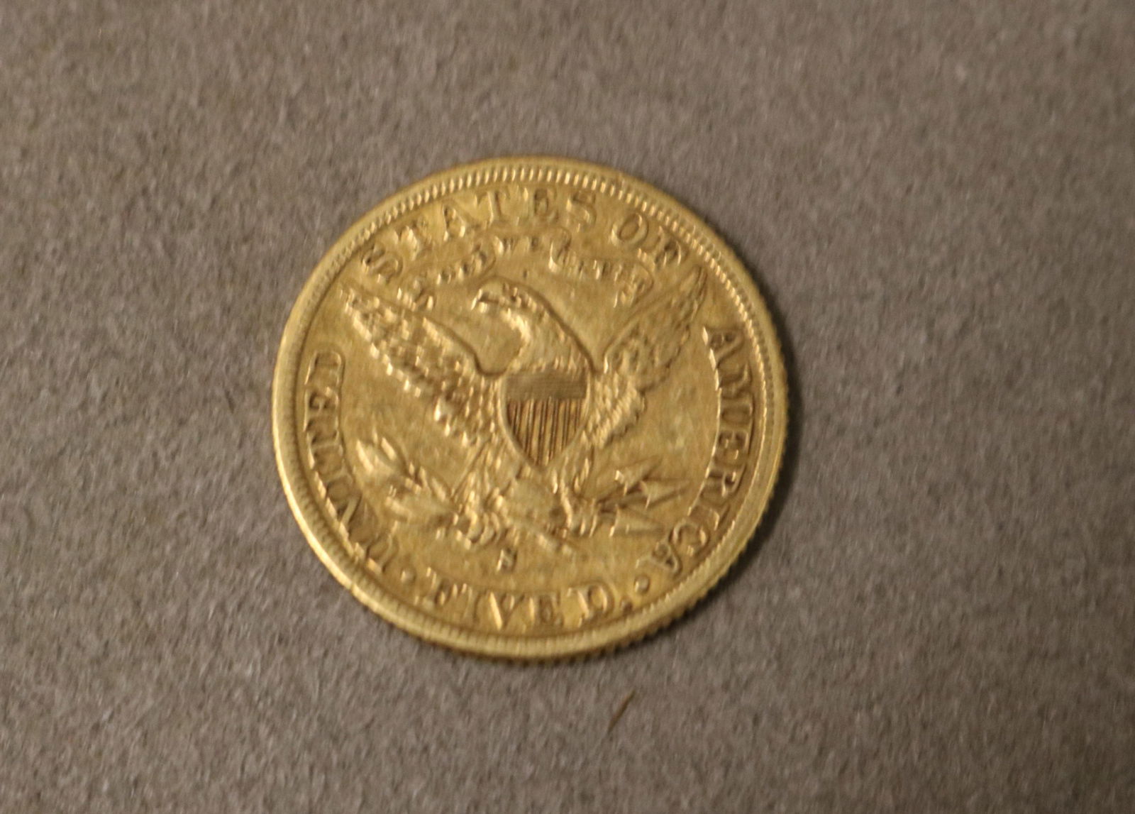 U.S FIVE-DOLLAR GOLD COIN DATED 1899 - . - 2