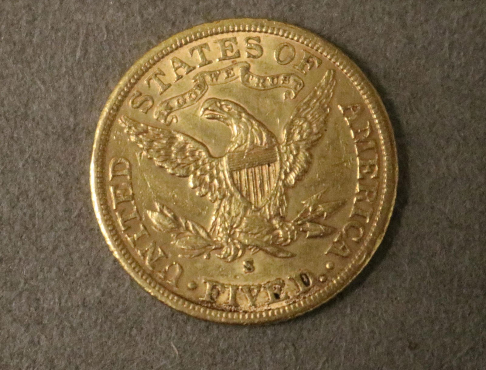 U.S FIVE-DOLLAR GOLD COIN DATED 1903 - . - 2