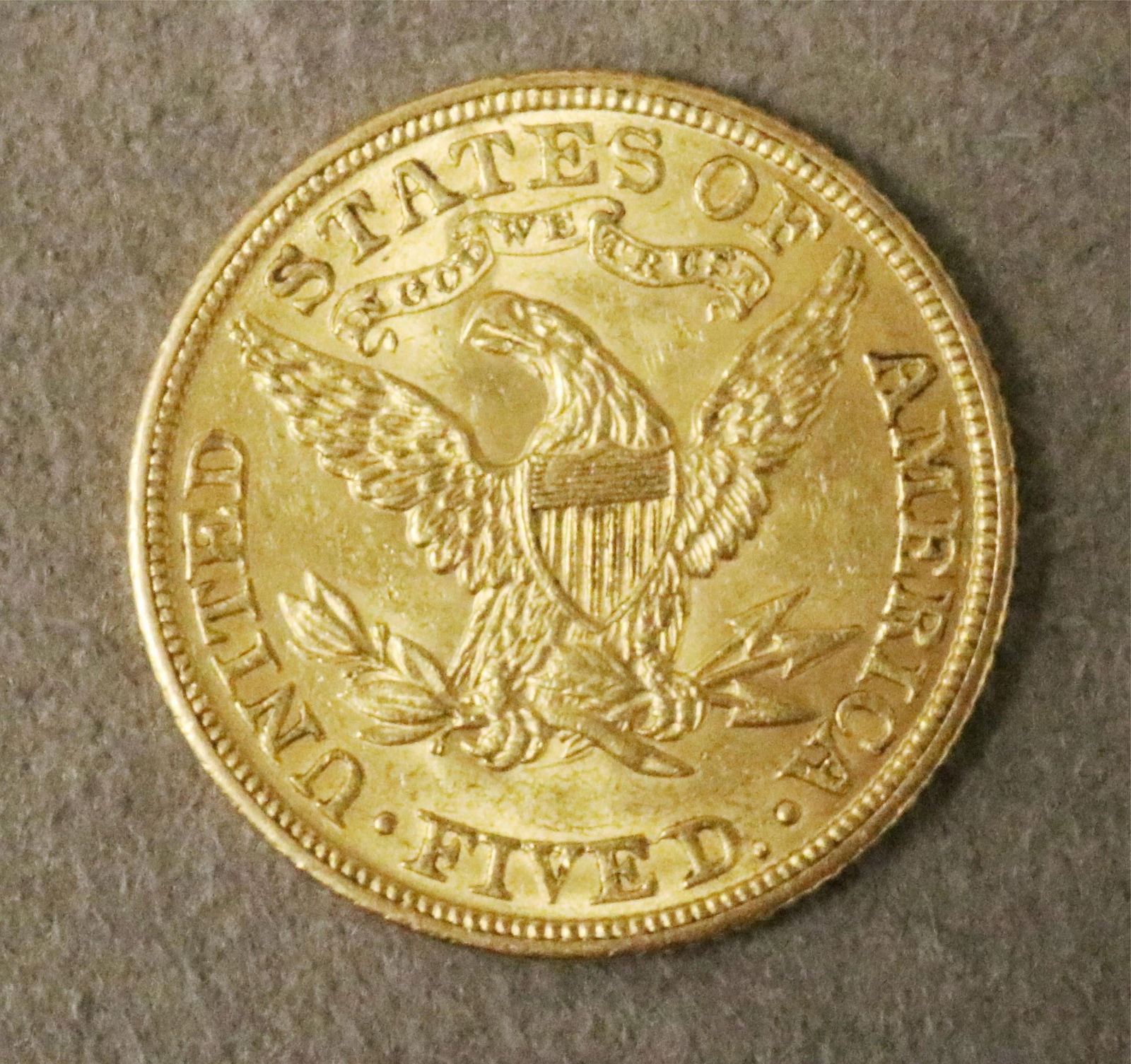 U.S FIVE-DOLLAR GOLD COIN DATED 1904 - . - 2