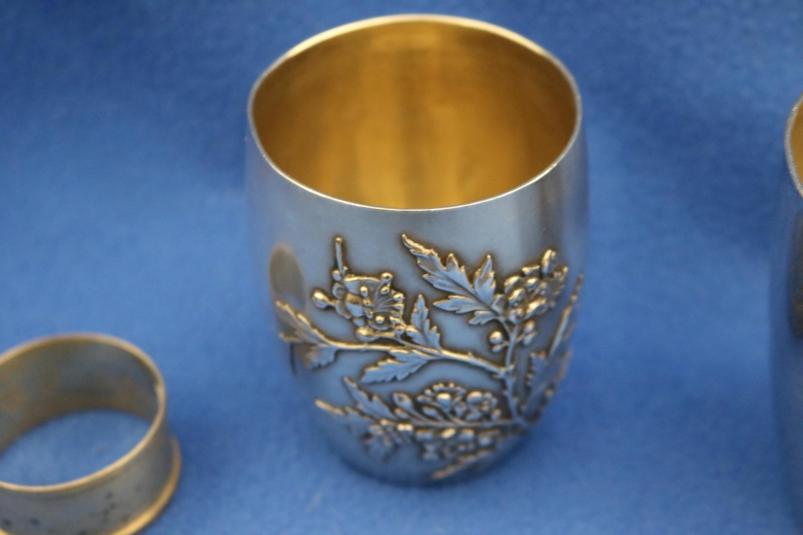 TWO CONTINENTAL SILVER CUPS 19th century - . - 10
