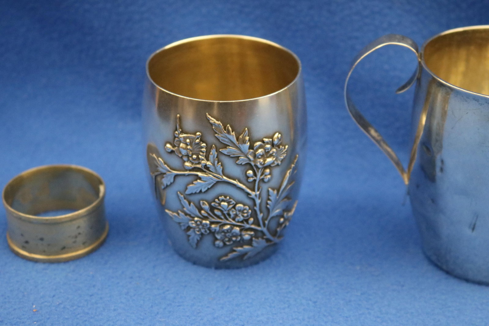 TWO CONTINENTAL SILVER CUPS 19th century - . - 5