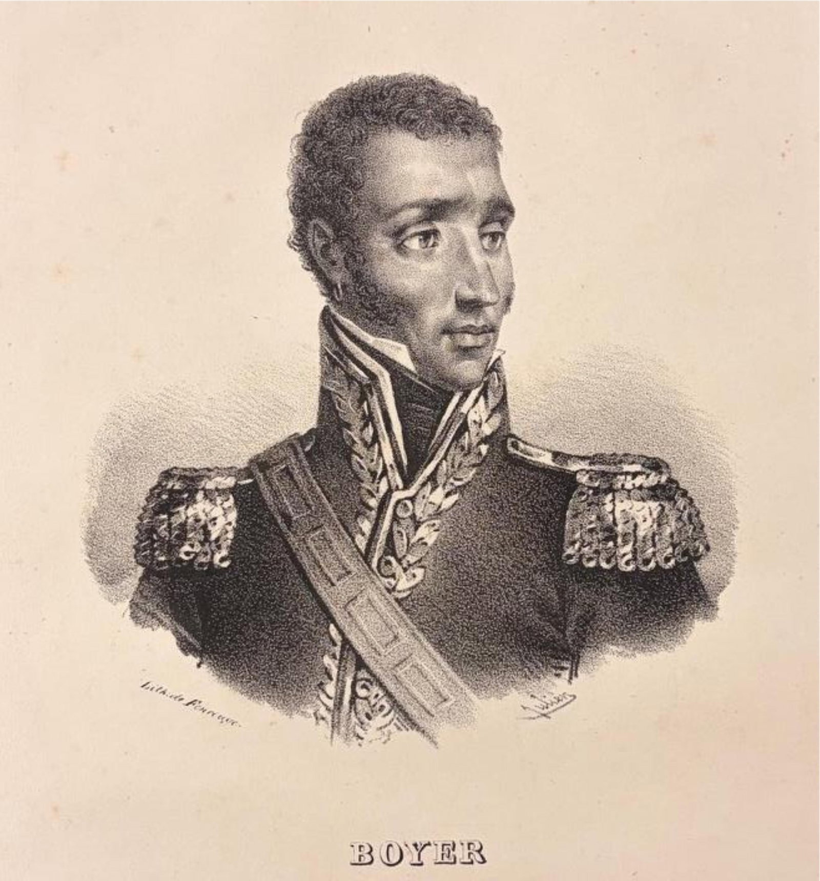 Jean-Pierre Boyer, President of Haiti - 11 x 14". (1 of 10)