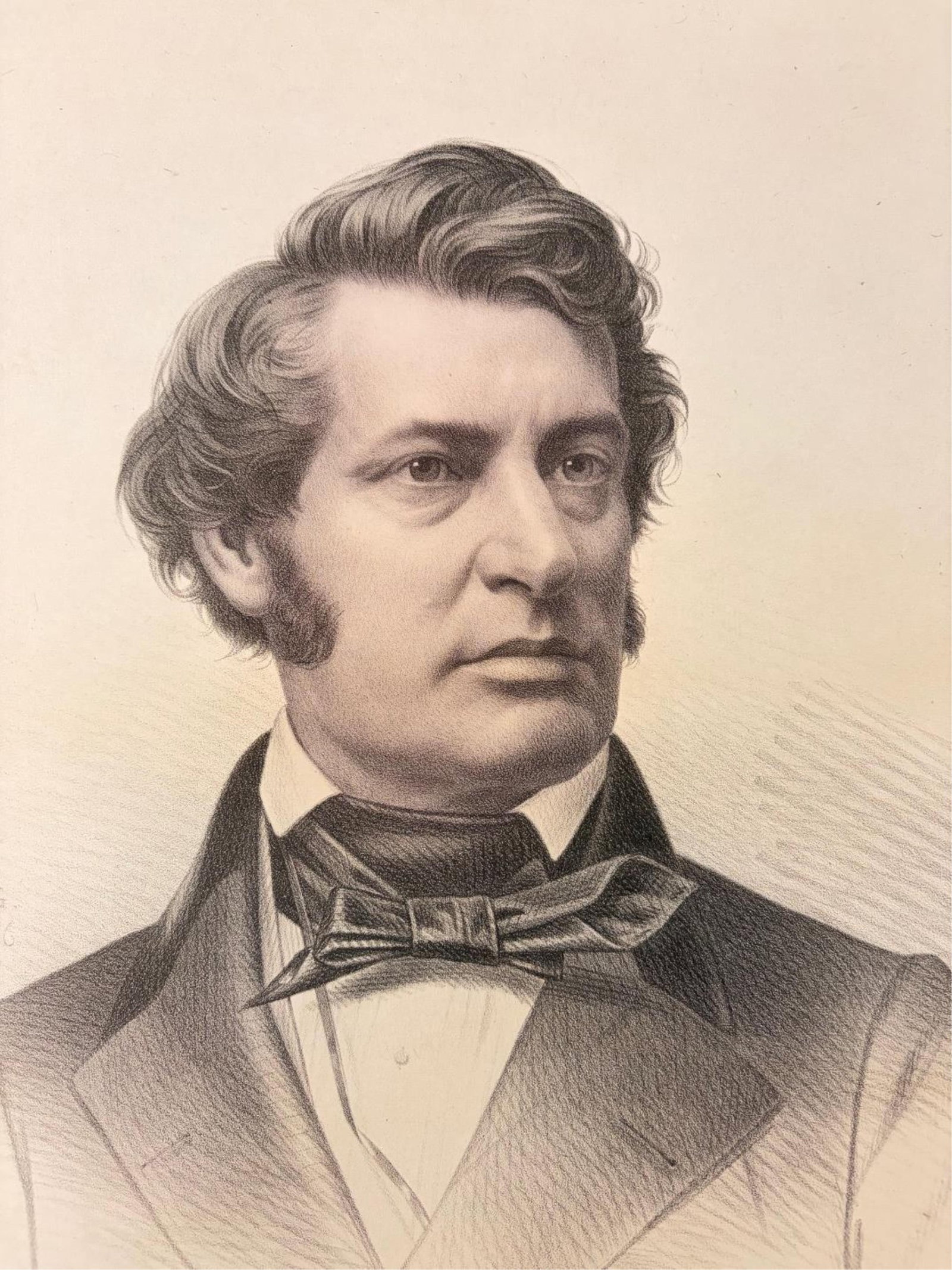 Portrait of Charles Sumner, American Statesman and Abolitionist - 11 x 14". (1 of 7)
