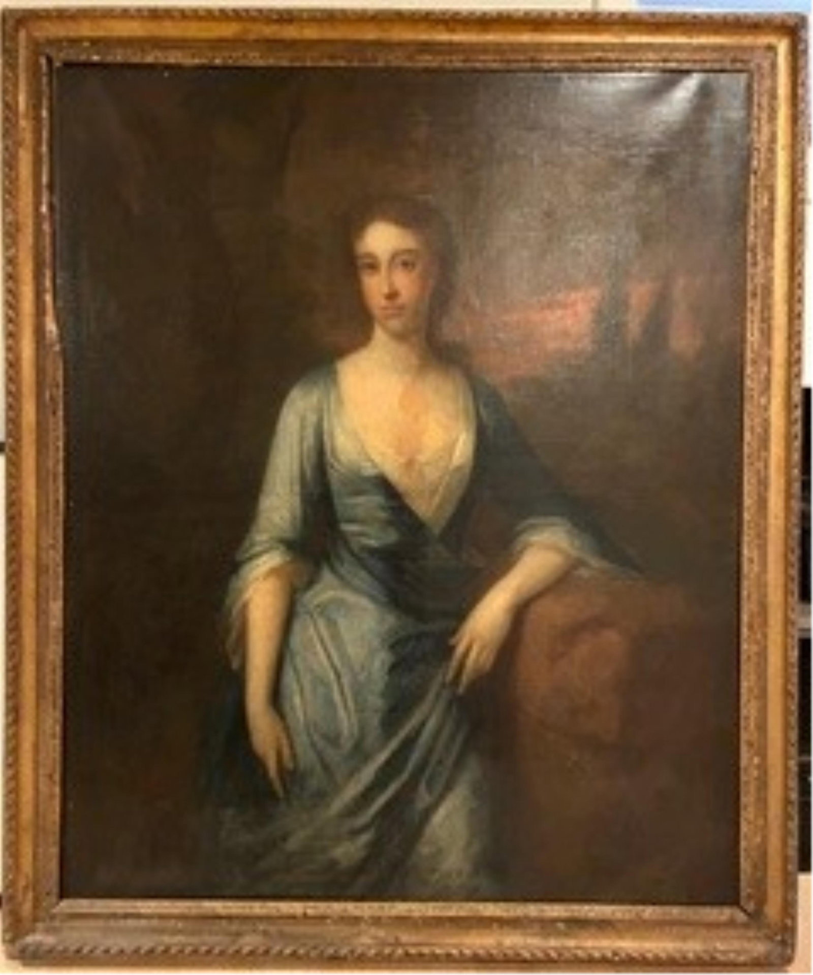CHARLES JERVAS (ATTRIBUTED) (Irish, 1675-1739). Portrait of a Lady, probably Lady Elizabeth Seymour, (1 of 1)