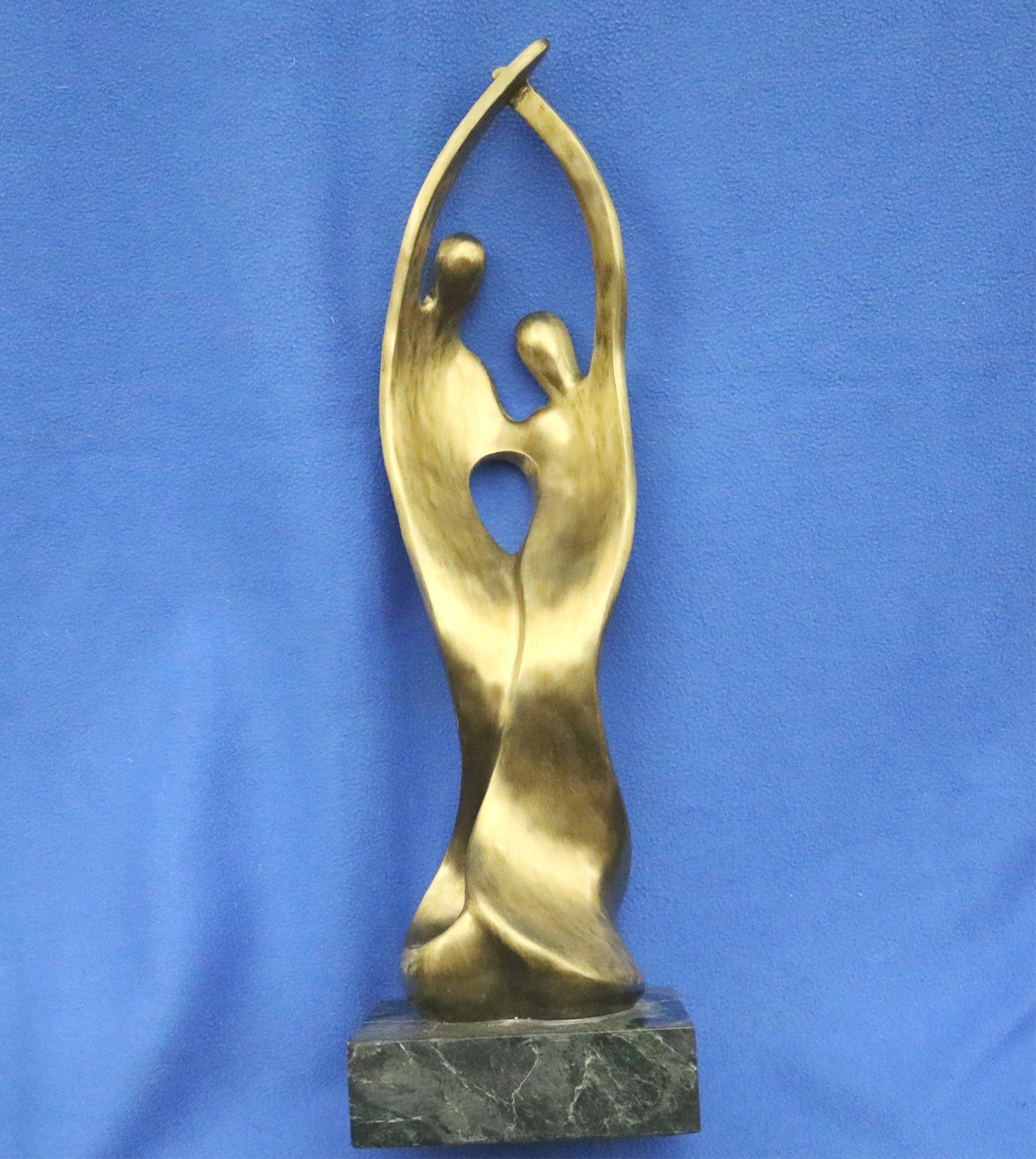 GARDNER LOCKE (American, 20th century). Best Friends, 1976, Bronze (1 of 18)