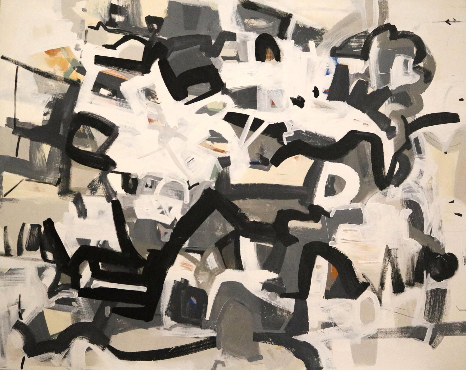 MICHAEL GROSS (American, 1944?2024). Tough Stuff, circa 2002, Oil on canvas, DIMENSIONS: Artwork: 48 (1 of 20)