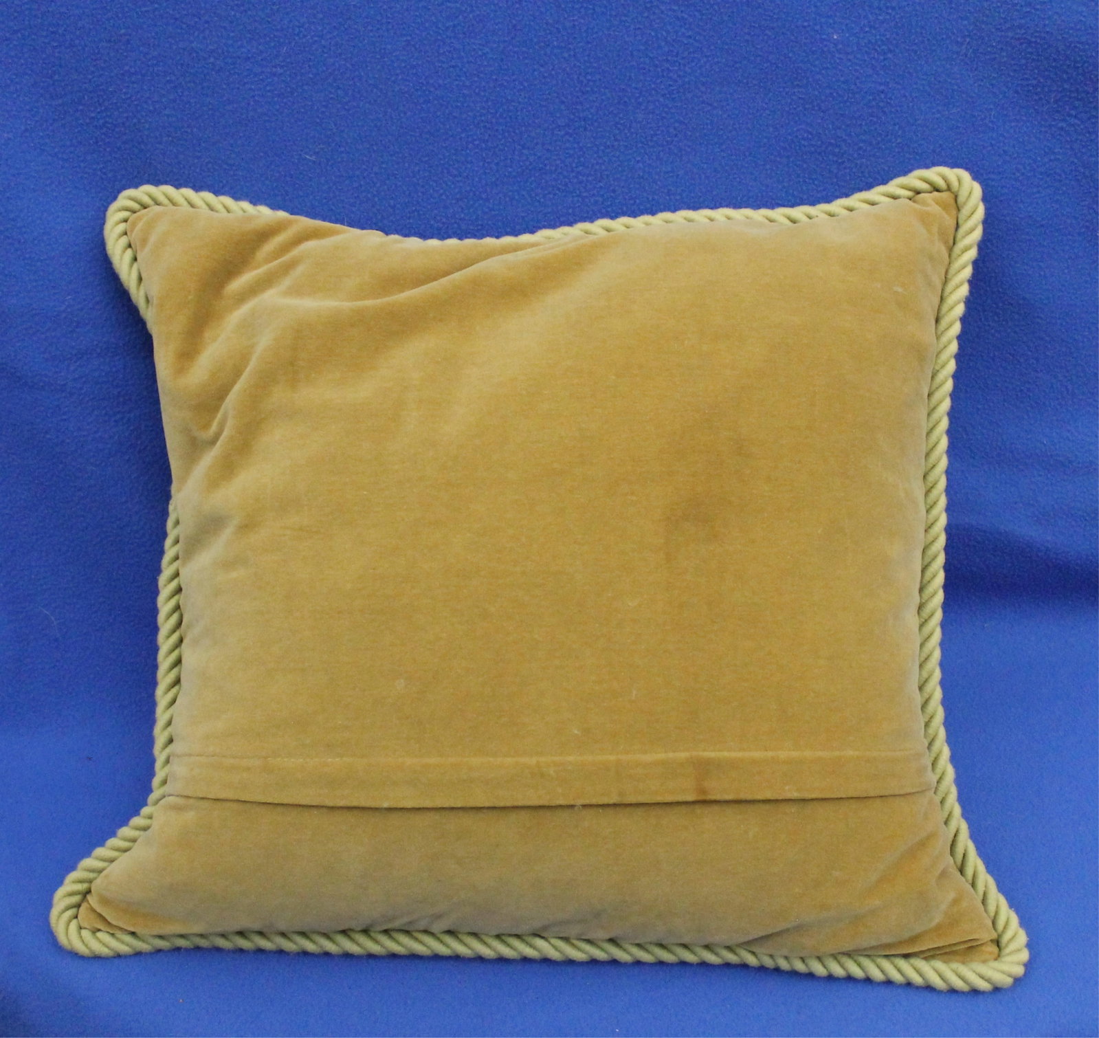 TWO VINTAGE FLORAL NEEDLEPOINT PILLOWS - . - 8